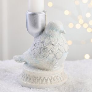 Декоративный подсвечник Winter Dove 11 см EDG (ЭДГ) фото 4