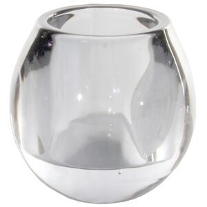 Стеклянный подсвечник Эмбер 7 см дымчатый ShiShi фото 3