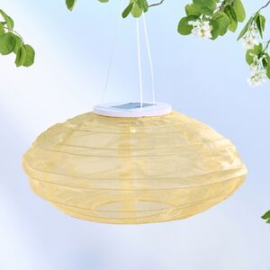 Китайский фонарик на солнечной батарее Solar Festival 35*19 см бежевый, IP44