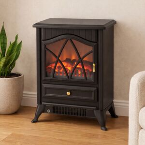 Декоративный камин с обогревом Garette 54*42 см, диммер