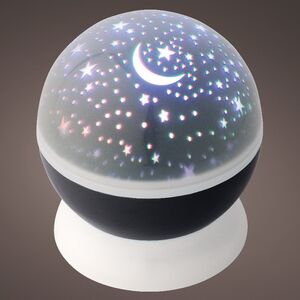 Декоративный светильник Starry Sky 13 см, теплый белый/разноцветный свет, на батарейках Kaemingk фото 6
