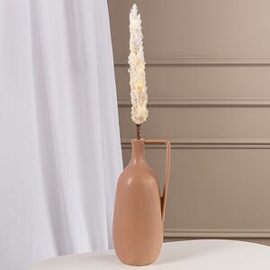 Светящаяся ветка для декора Cortaderia Creamy 70 см, теплые белые LED, на батарейках Kaemingk фото 3