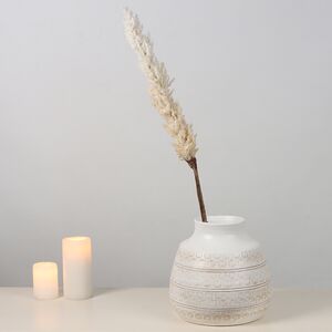 Светящаяся ветка для декора Cortaderia Creamy 70 см, теплые белые LED, на батарейках Kaemingk фото 8