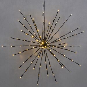 Светодиодный ежик Lumineo Dancing Lights 70 см, 150 теплых белых/разноцветных LED ламп, пульт управления, IP44 Kaemingk фото 3