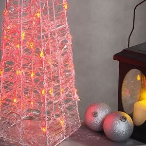 Светящаяся фигура Елка Cone Light 90 см, 50 разноцветных RGB LED ламп, IP44 Kaemingk фото 3