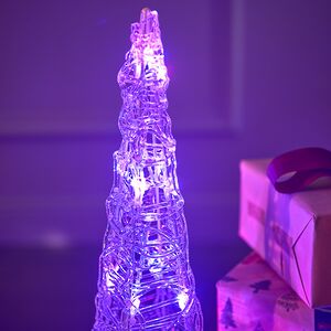 Светящаяся фигура Елка Cone Light 90 см, 50 разноцветных RGB LED ламп, IP44 Kaemingk фото 5