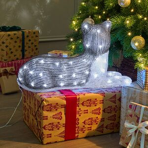 Светодиодная фигура Голубоглазый Хаски Рой 51 см, 60 LED ламп, IP44 Kaemingk фото 5