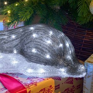 Светодиодная фигура Голубоглазый Хаски Рой 51 см, 60 LED ламп, IP44 Kaemingk фото 4