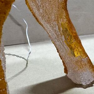 Светящийся олень Брэнсон 38 см, 60 холодных белых LED ламп, таймер, IP44, уцененный Kaemingk фото 7