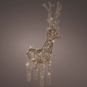 Светящийся олень Rottweil Deer 135 см, 96 теплых белых LED ламп, IP44 Kaemingk фото 4