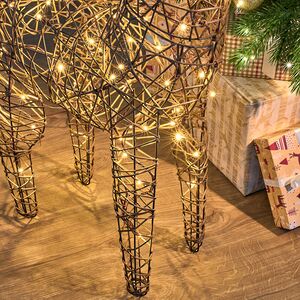 Светящийся олень Rottweil Deer 104 см, 72 теплые белые LED лампы, IP44 Kaemingk фото 4