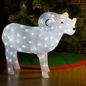 Светодиодная фигура Барашек 65*52 см, 120 LED ламп, IP44 Kaemingk фото 3