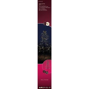 Светодиодная фигура Елка Лучиа Firework 1.35 м, 600 теплых белых LED ламп, контроллер, IP44 Kaemingk фото 4