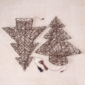 Светодиодное украшение Balcony Lights - Елочка 80 см, 72 теплые белые LED лампы, IP44 Kaemingk фото 6