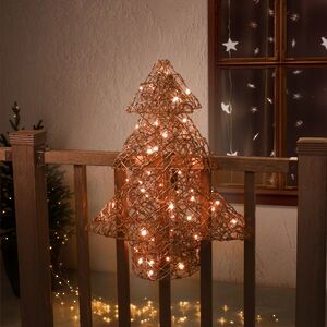 Светодиодное украшение Balcony Lights - Елочка 80 см, 72 теплые белые LED лампы, IP44
