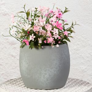 Искусственный цветок в горшке Жасмин 31 см розовый Summer Deco фото 5