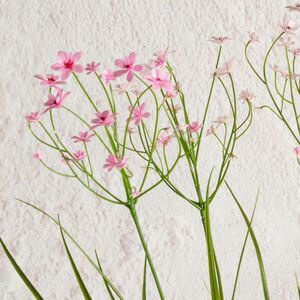 Искусственный цветок в горшке Таллинум 51 см розовый Summer Deco фото 6