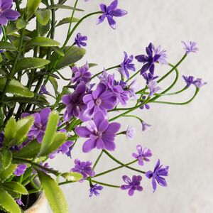 Искусственный цветок в горшке Lobelia 31 см Summer Deco фото 7