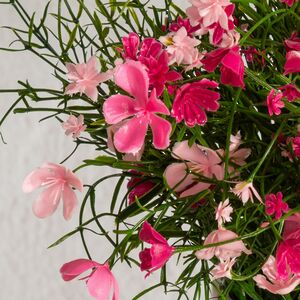 Искусственные цветы в горшке Флоксы нежно-розовые 23 см Summer Deco фото 5
