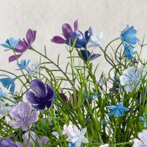 Искусственные цветы в горшке Флоксы фиолетовые 23 см Summer Deco фото 6