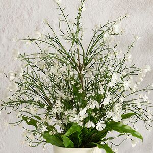 Искусственный цветок в горшке Audrey - Цветущее Королевство 46 см Summer Deco фото 2