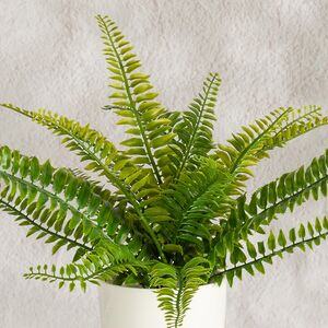 Искусственный цветок в горшке Папоротник - Taranto 26 см Summer Deco фото 2