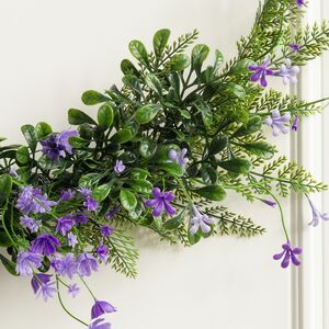 Венок декоративный Nairn - Цветочные Иллюзии 41 см Summer Deco фото 4