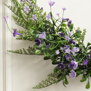 Венок декоративный Nairn - Цветочные Иллюзии 41 см Summer Deco фото 2