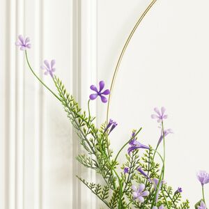 Венок декоративный Nairn - Цветочные Иллюзии 41 см Summer Deco фото 3