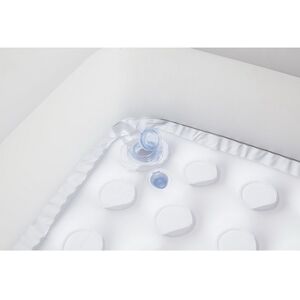 Детский бассейн с надувным дном Baby Tub 86*86*25 см, клапан Bestway фото 5