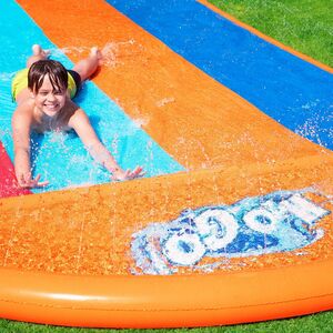 Водная дорожка для скольжения Quadruple Slide 488 см Bestway фото 3
