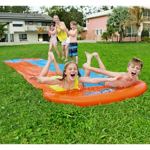 Водная дорожка для скольжения Double Water Slide 488 см Bestway фото 3