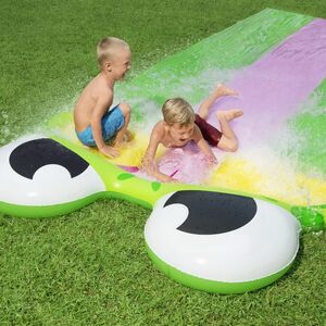 Водная дорожка для скольжения Triple Frog Slide 488 см Bestway фото 5