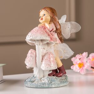 Декоративная фигурка Fairy Adventures: Амелия и лесные грибочки 20 см Kaemingk фото 3