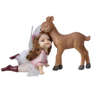 Декоративная фигурка Fairy Adventures: Амелия и Оленек Тео 15 см Kaemingk фото 5