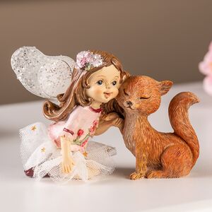 Декоративная фигурка Fairy Adventures: Амелия и Лисичка Санни 12 см Kaemingk фото 3