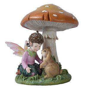 Декоративная фигурка Фея Орнелла с зайкой 15 см Kaemingk фото 5