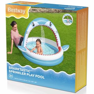 Детский бассейн с фонтаном Акула 163*127 см Bestway фото 7