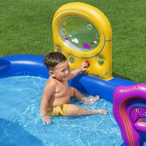 Игровой центр Sea Odyssey 330*188*117 см, с горкой и фонтаном Bestway фото 5
