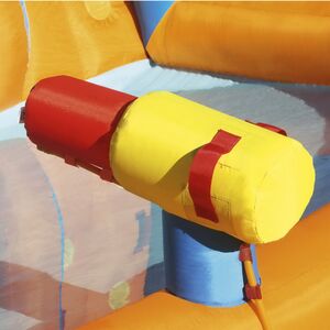 Водный игровой центр с горкой и стеной для скалолазания Turbo Splash 365*320*270 см оранжевый Bestway фото 4