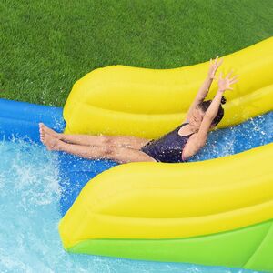 Водный игровой центр с горкой и стеной для скалолазания Mount Splashblast 435*286*267 см Bestway фото 6