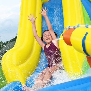 Водный игровой центр с горкой и стеной для скалолазания Mount Splashblast 435*286*267 см Bestway фото 4