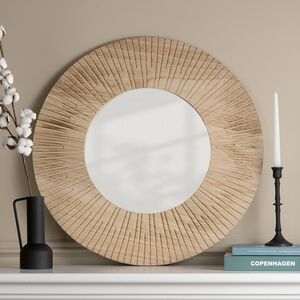 Декоративное зеркало Paulownia Almond 70 см