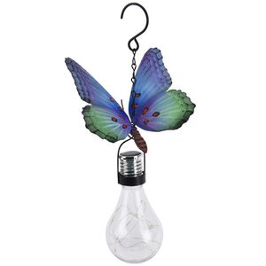 Садовый светильник на солнечной батарее Solar Butterfly Olly 17*13 см, IP44 Koopman фото 3