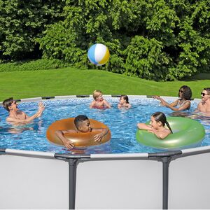 Каркасный бассейн 5612Z Bestway Steel Pro Max 488*122 см, фильтр-насос, аксессуары Bestway фото 3