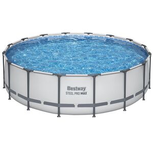 Каркасный бассейн 5612Z Bestway Steel Pro Max 488*122 см, фильтр-насос, аксессуары Bestway фото 5