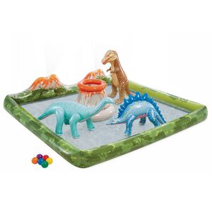 Игровой центр Приключения Юрского Периода 201*36 см, с фонтаном и игрушками INTEX фото 7