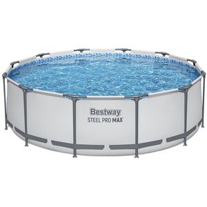 Каркасный бассейн Bestway Steel Pro Max 366*100 см, фильтр-насос Bestway фото 10
