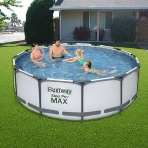 Каркасный бассейн Bestway Steel Pro Max 366*100 см, фильтр-насос Bestway фото 2