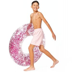 Надувной круг Pink Shiny 107*27 см INTEX фото 6